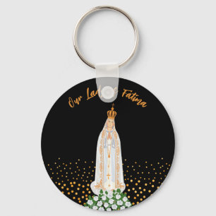 Unsere Lady von Fatima, die Kerzenschaft Schlüsselanhänger