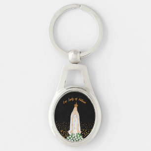 Unsere Lady von Fatima, die Kerzenschaft Schlüsselanhänger