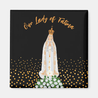 Unsere Lady von Fátima - Kerzenumzug Magnet