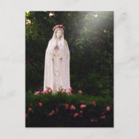 Unsere Lady von Fatima Postcard