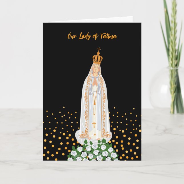 Unsere Lady von Fatima Prozession von Kerzen Gebur (Vorderseite)