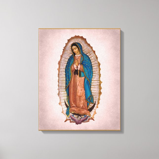 Unsere Lady von Guadalupe 1531 Leinwanddruck (Vorderseite)