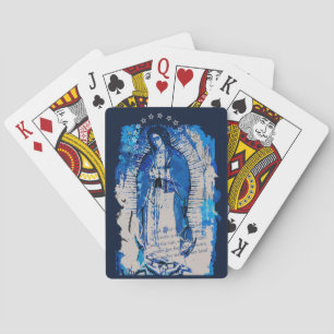 Unsere Lady von Guadalupe Collage Spielkarten