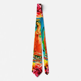 Unsere Lady von Guadalupe, farbenfrohe Männer Krawatte