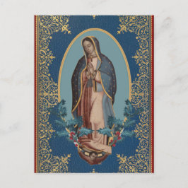 Unsere Lady von Guadalupe Jungfrau Mary Feliz Navi Postkarte