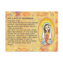 Unsere Lady von Guadalupe Postcard