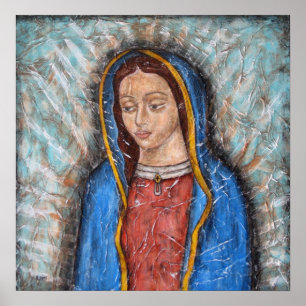 Unsere Lady von Guadalupe Poster