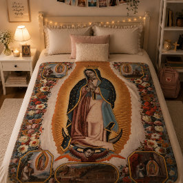 Unsere Lady von Guadalupe Religiös-katholisches Me Fleecedecke