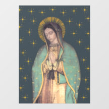 Unsere Lady von Guadalupe Window Cling Decal