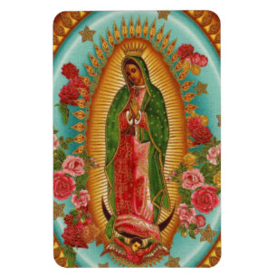 Unsere Lady von Guadelupe Flexi Magnet