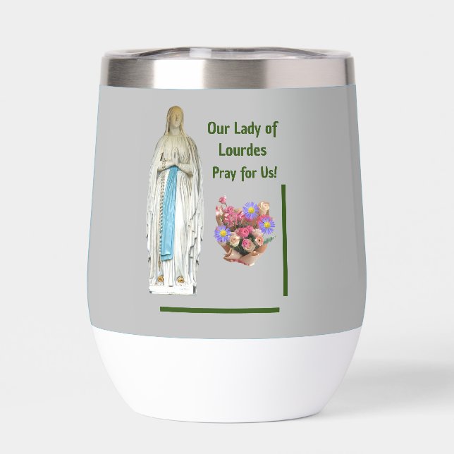 Unsere Lady von Lourdes (Rückseite)