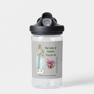Unsere Lady von Lourdes Trinkflasche