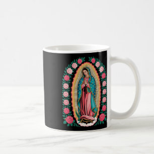 Unsere Liebe Frau De Guadalupe Sant Maria Rückseit Kaffeetasse