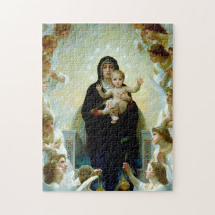 Unsere Liebe Frau der Engel Schöne Madonna mit Kin