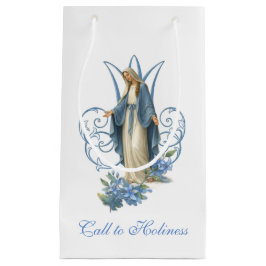 Unsere Liebe Frau der Gnade Katholische Blaue Blüt Kleine Geschenktüte