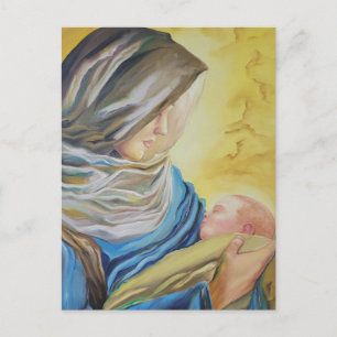 Unsere Liebe Frau der Stille mit dem Jesuskind Postkarte