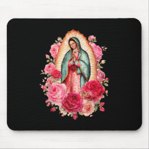 Unsere Liebe Frau Virgen De Guadalupe Heilige Jung Mousepad