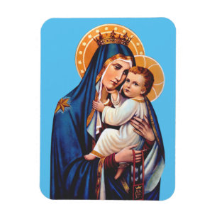 Unsere Liebe Frau vom Karmel Devotionalkunst Magnet