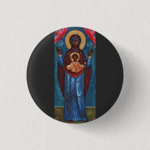 Unsere Liebe Frau vom Zeichen Ewiges Licht Kunstpr Button