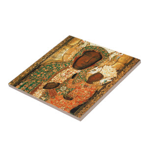 Unsere Liebe Frau von Czestochowa Schwarze Madonna Fliese