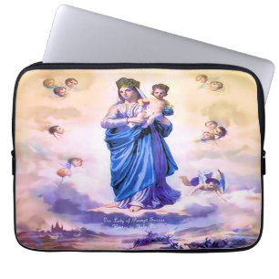 Unsere Liebe Frau von der sofortigen Hilfe Laptopschutzhülle