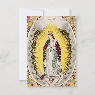 Unsere Liebe Frau von Guadalupe Klassische Heilige Dankeskarte