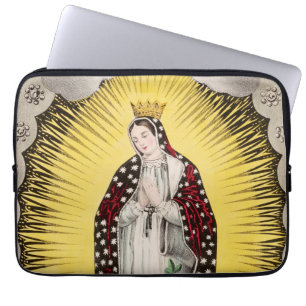Unsere Liebe Frau von Guadalupe Laptopschutzhülle