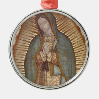 Unsere Liebe Frau von Guadalupe Ornament Aus Metall