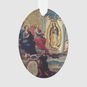 Unsere Liebe Frau von Guadalupe Religiöses Anden Ornament