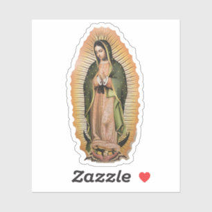 Unsere Liebe Frau von Guadalupe Vinyl Aufkleber