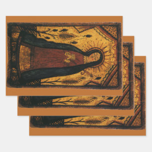 Unsere Liebe Frau von Guadalupe von Pedro Antonio  Geschenkpapier Set