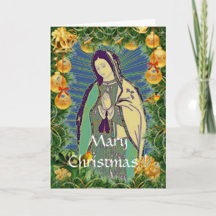 Unsere Liebe Frau von Guadalupe Weihnachten Karte