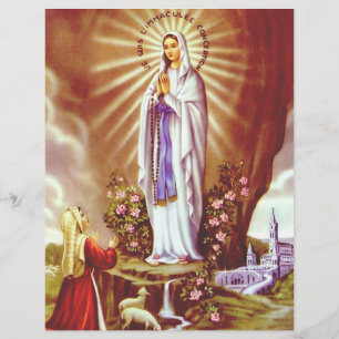 Unsere Liebe Frau von Lourdes Flyer