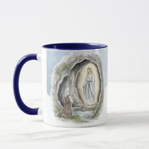 Unsere Liebe Frau von Lourdes, Katholisches Tasse