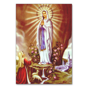 Unsere Liebe Frau von Lourdes Tischnummer
