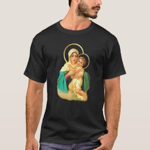 Unsere Liebe Frau von Schoenstatt Mutter dreifach T-Shirt