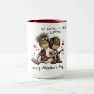 Unsere Liebe hat den süßesten Soundtrack Tasse
