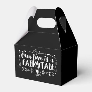 UNSERE LIEBE IST EIN MÄRCHEN Individuelle Hochzeit Geschenkschachtel