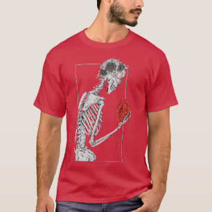Unsere Liebe ist ewige Gotik Skelett Liebhaber T - T-Shirt