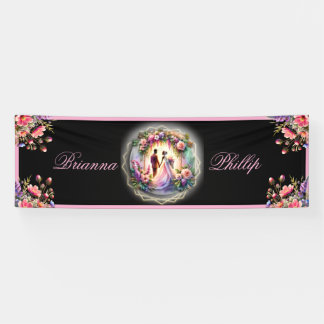 Unsere Liebe leuchtet heller als die Mondhochzeit Banner