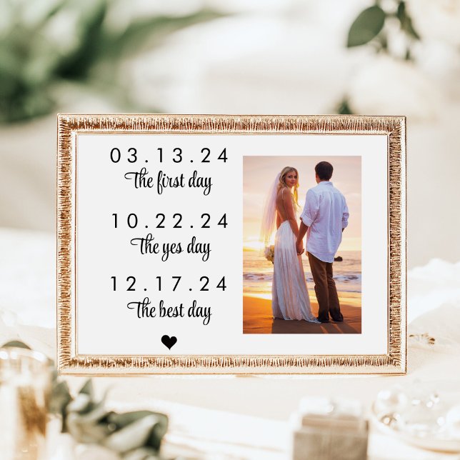 Unsere Liebe Story Special Dates Timeline Wedding  Poster (Von Creator hochgeladen)