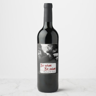 Unsere Liebesgeschichte — Benutzerdefiniertes Wein Weinetikett