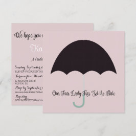 Unsere Messe Lady Bridal Luncheon Dusche Einladung
