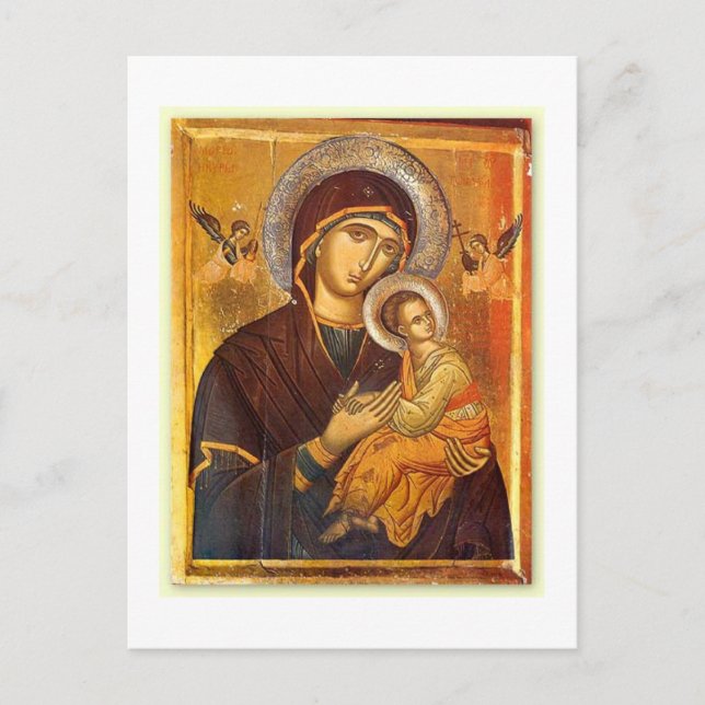 Unsere Mutter der ständigen Hilfe Postkarte (Vorderseite)