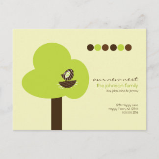 Unsere neue Postkarte für den Nestwechsel