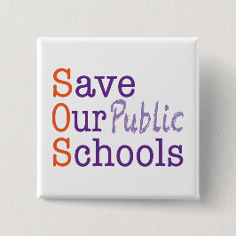 Unsere öffentlichen Schulen rett Button