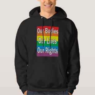 Unsere Organe leben unsere Rechte gegen Homophobie Hoodie