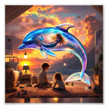 Unsere Ozean-Fantasie - Fotodruck
