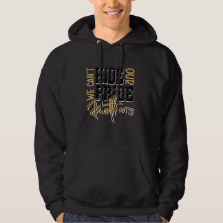 Unsere Panther Pride Gold Panthers School kann nic Hoodie