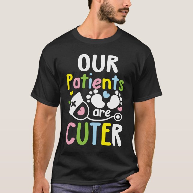 Unsere Patienten sind Niedlicher - pädiatrische Kr T-Shirt (Vorderseite)